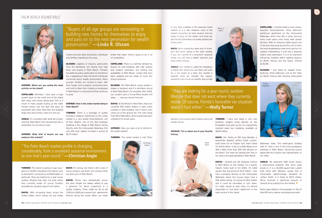 Palm Beach Property News